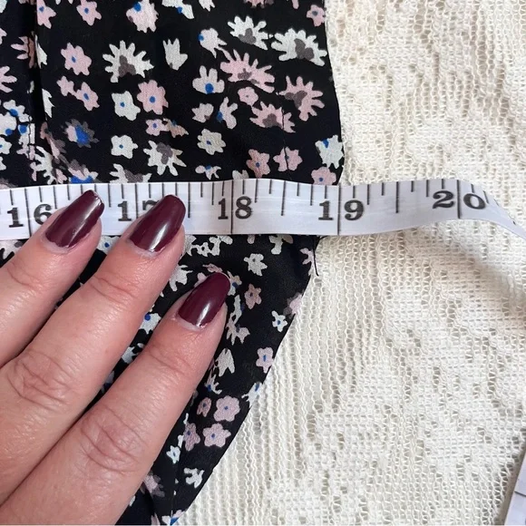 Rebecca Taylor floral silk drawstring waist mini dress - Picture 5 of 9